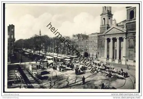 Amsterdam - Waterlooplein - Foto-AK