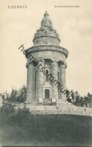 Eisenach - Burschenschaftsdenkmal - Verlag Wilh. Schütz Eisenach