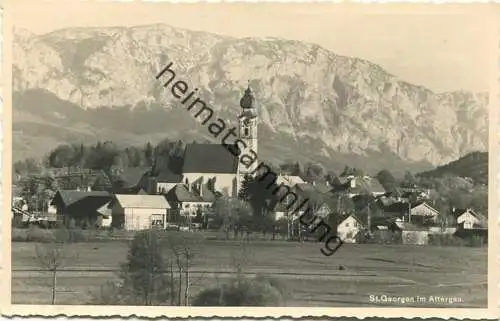 St. Georgen im Attergau - Foto-AK - Verlag Photo-Vogelmayr Attersee gel. 1959