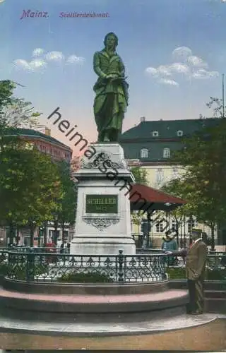 Mainz - Schiller-Denkmal