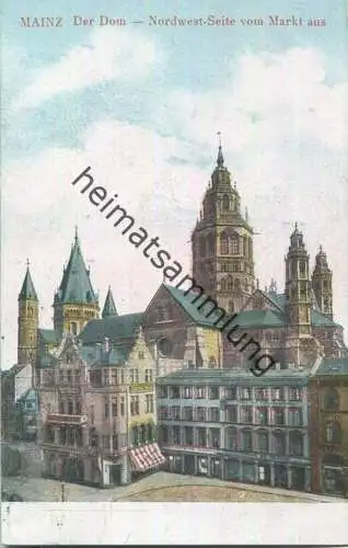 Mainz - Dom - Nordwest-Seite