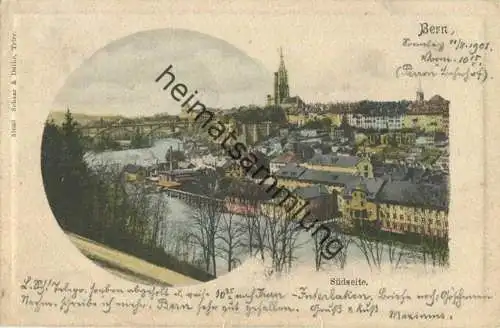 Bern - Südseite - Verlag Schaar & Dathe Trier - gel. 1901