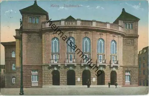 Mainz - Stadttheater - Feldpost - Verlag K. S. M.