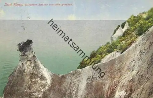 Insel Rügen - Wissower Klinken - Verlag Hch. Lenz Wiesbaden gel. 1913