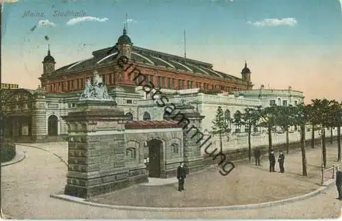 Mainz - Stadthalle - Feldpost - Verlag K. S. M.