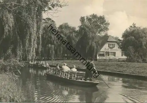 Café Venedig - Lehde - Foto-AK Grossformat - Verlag VEB Bild und Heimat Reichenbach