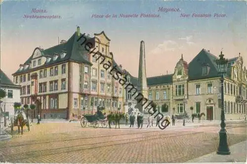 Mainz - Neubrunnenplatz - Verlag K. S. M.