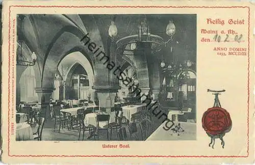 Mainz - Heilig Geist - Unterer Saal - Verlag Schaar & Dathe Trier