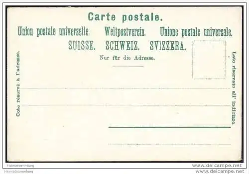 Grindelwald und Wetterhorn ca. 1900