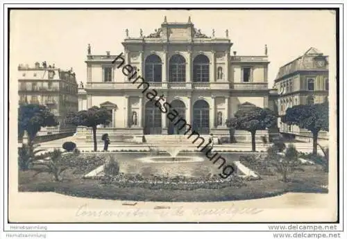 Geneve - Conservatoire de Musique - Foto-AK