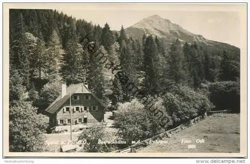 Spital am Pyhrn - Bosruckhütte - Pyhrgas - Foto-AK - Verlag Oth. Hochreiter Windischgarsten - Rückseite beschrieben 1953