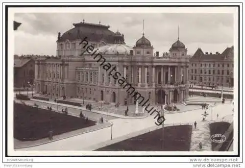 Zagreb - Narodno kazaliste - Theatre National - Foto-AK 1930