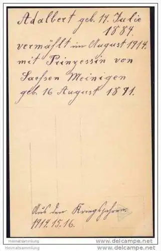 Prinz und Prinzessin Adalbert von Preussen