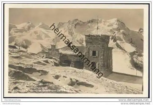 Gornergrat - La Gare et Breithorn - Foto-AK