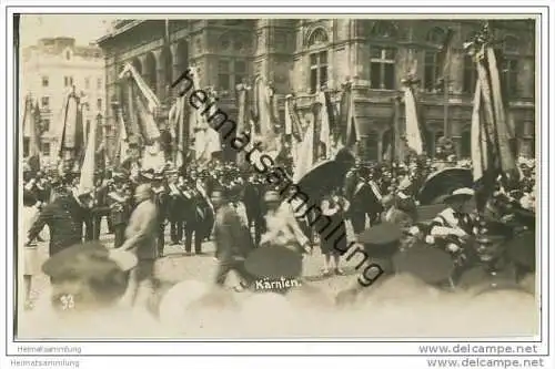 Kärnten - Festumzug Wien - Sängerbundesfest 1928 - Foto-AK