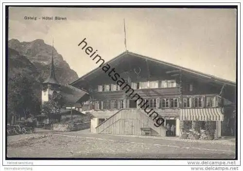 Gsteig - Hotel Bären 20er Jahre