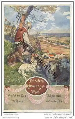 Schäfer - signiert Marussig - Bund der Deutschen in Böhmen