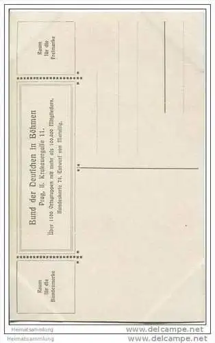 Schäfer - signiert Marussig - Bund der Deutschen in Böhmen