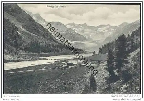 Roseg-Gletscher ca. 1910