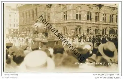 Wien - Festumzug - Sängerbundesfest 1928 - Foto-AK