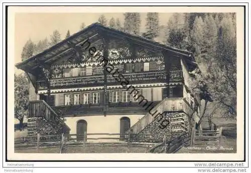 Bernerhaus - Chalet Bernois - Foto-AK