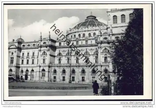 Krakau - Theater - Foto-AK Handabzug