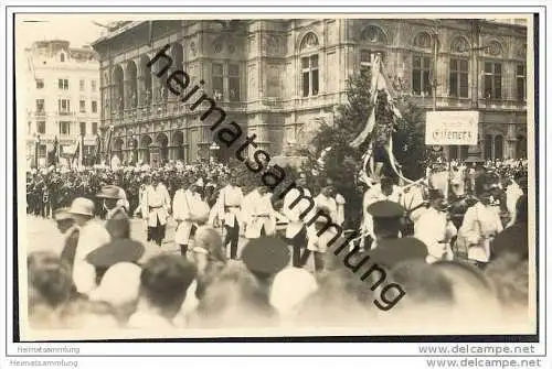 Eisenerz - Festumzug - Wien - Sängerbundesfest 1928 - Foto-AK