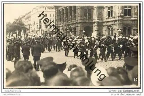 Köflach - Festumzug - Wien - Sängerbundesfest 1928 - Foto-AK