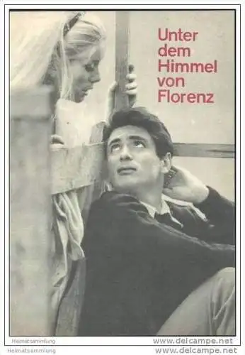 Film für Sie Progress-Filmprogramm 28/67 - Unter dem Himmel von Florenz