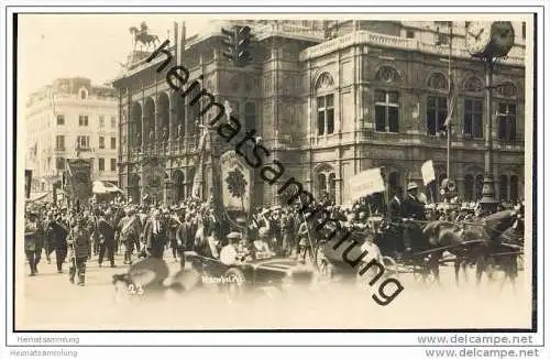 Hamburg - Festumzug - Wien - Sängerbundesfest 1928 - Foto-AK