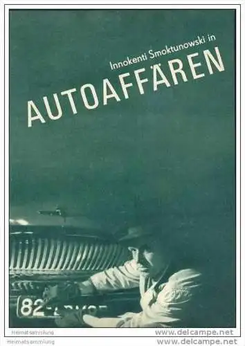 Film für Sie Progress-Filmprogramm 13/67 - Autoaffären