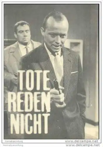Film für Sie Progress-Filmprogramm 5/67 - Tote reden nicht