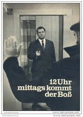 Film für Sie Progress-Filmprogramm 117/68 - 12Uhr mittags kommt der Boss