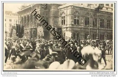 Kiel - Festumzug - Wien - Sängerbundesfest 1928 - Foto-AK