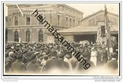 Lehrergesangverein Königsberg und Cassel - Graz - Sängerbundesfest 1928 - Foto-AK