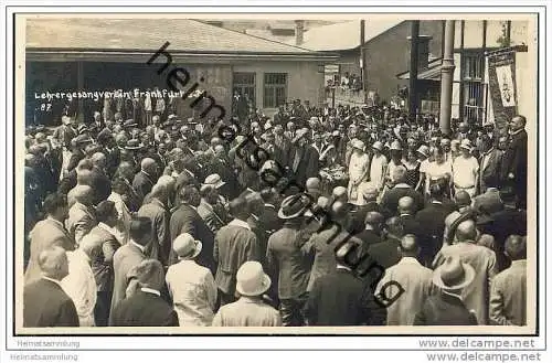 Lehrergesangverein Frankfurt - Graz - Sängerbundesfest 1928 - Foto-AK