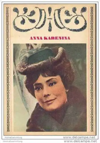 Film für Sie Progress-Filmprogramm 61/68 - Anna Karenina