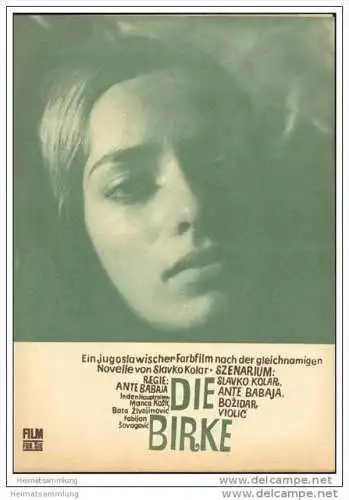 Film für Sie Progress-Filmprogramm 44/68 - Die Birke