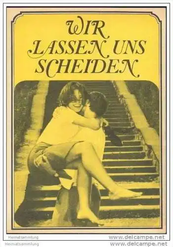 Film für Sie Progress-Filmprogramm 35/68 - Wir lassen uns scheiden