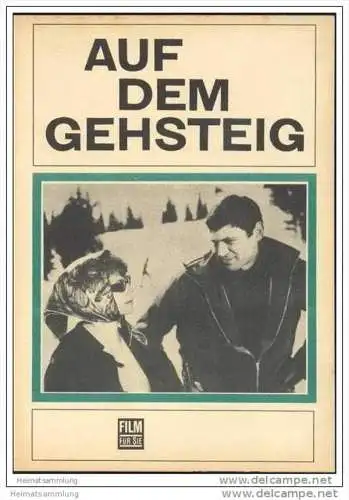 FILM FÜR SIE - Progress-Filmprogramm 30/68 - Auf dem Gehsteig