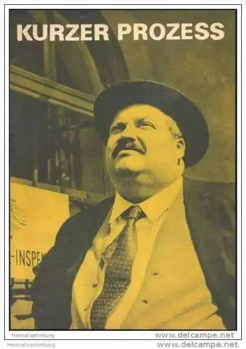 FILM FÜR SIE Progress-Filmprogramm 119/69 - Kurzer Prozess