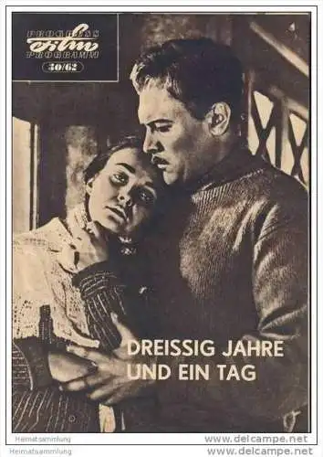 Progress-Filmprogramm 30/62 - Dreissig Jahre und ein Tag