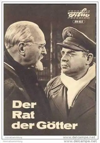 Progress-Filmprogramm 19/63 - Der Rat der Götter