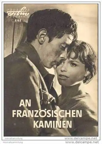 Progress-Filmprogramm 4/63 - An französischen Kaminen