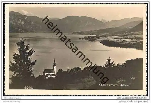 Attersee - Salzkammergut - Foto-AK