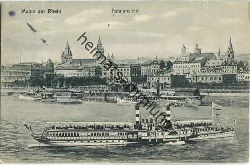 Mainz - Fahrgastschiff - Verlag Ludwig Feist Mainz