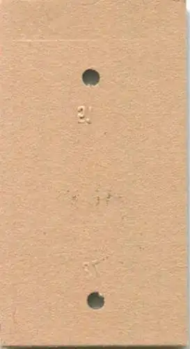 Schweiz - Brienz-Rothorn-Bahn - Brienz Rothorn Kulm und zurück - Fahrkarte 1/2 Preis 1988