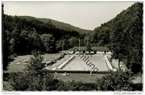 Schriesheim - Waldschwimmbad - Foto-AK
