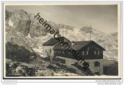 Dachstein - Simony-Hütte - Foto-AK