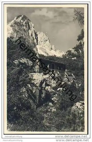 Haindlkarhütte - Alpenvereinshütte der Sektion die Reichensteiner Wien des Österreichischen Alpenvereins - Foto-AK